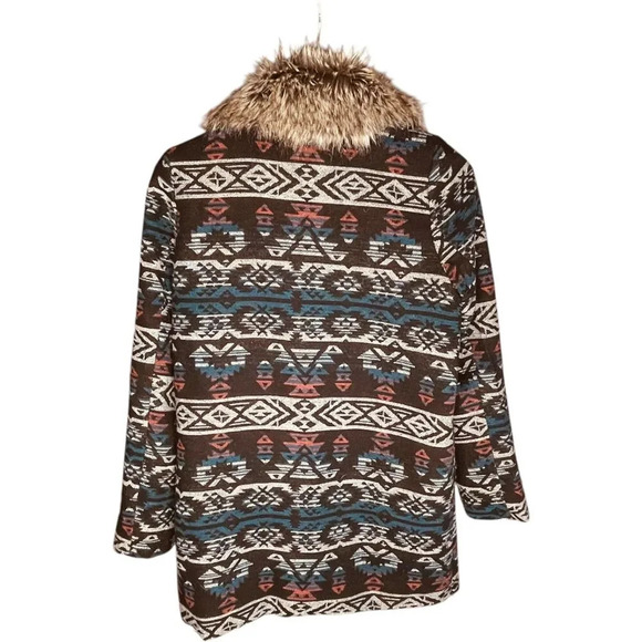 Skies Are Blue by Anthropologie Aztec Coat - Picture 10 of 13